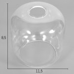 Бра 662432/1 E14 40Вт черный-хром 26х16х20 см