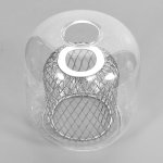 Люстра 662434/6 E14 40Вт черный-хром 72х16х20 см