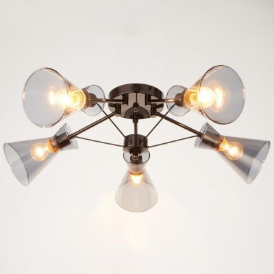 Люстра 662438/5 E14 40Вт черный хром 59х59х22 см Люстра 662438/5 E14 40Вт черный хром 59х59х22 см