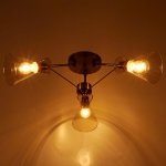 Люстра 662440/3 E14 40Вт бронза 59х59х22 см