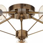 Люстра 662441/5 E14 40Вт бронза 59х59х22 см