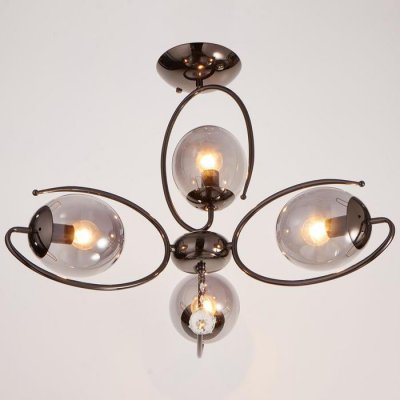 Люстра 662445/4 E14 40Вт черный хром 68х68х53 см Люстра 662445/4 E14 40Вт черный хром 68х68х53 см