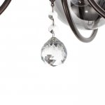 Люстра 662445/4 E14 40Вт черный хром  68х68х53 см