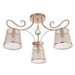 Люстра 662448/3 E14 40Вт золото 64х64х35 см