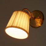 Бра 662450/1 E14 40Вт бронза 29х15х21 см