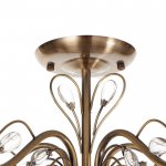 Люстра 662452/5 E14 40Вт бронза 64,5х64,5х39 см