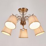 Люстра 662452/5 E14 40Вт бронза 64,5х64,5х39 см