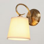 Бра 662453/1 E14 40Вт бронза 22х15х24 см