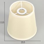 Бра 662453/1 E14 40Вт бронза 22х15х24 см