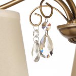 Люстра 662455/5 E14 40Вт бронза 64х64х41,5 см