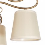 Люстра 662455/5 E14 40Вт бронза 64х64х41,5 см