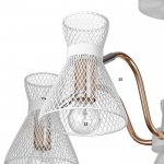 Люстра 662459/5 E14 40Вт белый-золото 61х61х27 см