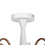 Люстра 662459/5 E14 40Вт белый-золото 61х61х27 см