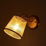 Бра 662460/1 E14 40Вт золото 29х15х21 см