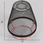 Люстра 662465/5 E14 40Вт черный-медь 62х62х34 см