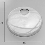 Бра 662470/1 E14 40Вт черный хром  24х14х17 см