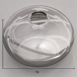 Люстра 662472/5 E14 40Вт черный хром  61х61х19 см