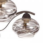 Люстра 662472/5 E14 40Вт черный хром  61х61х19 см