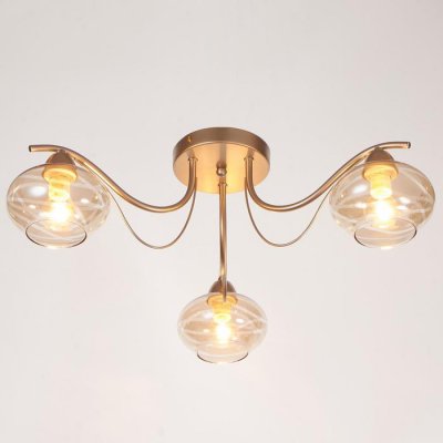 Люстра 662474/3 E14 40Вт золото 61х61х19 см