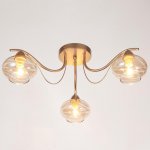 Люстра 662474/3 E14 40Вт золото 61х61х19 см