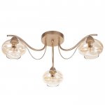 Люстра 662474/3 E14 40Вт золото 61х61х19 см