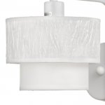 Бра 662476/1 E14 40Вт белый-хром 23х15х18 см