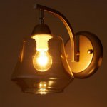 Бра 662482/1 E14 40Вт золото 23х15х21 см