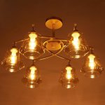 Люстра 662483/6 E14 40Вт золото 65х65х30 см