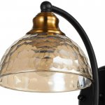 Бра 662484/1 E27 40Вт черный-бронза 25х15х19 см