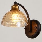 Бра 662484/1 E27 40Вт черный-бронза 25х15х19 см