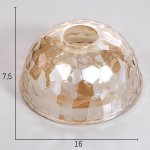 Бра 662484/1 E27 40Вт черный-бронза 25х15х19 см