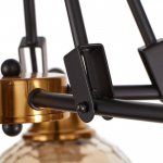 Люстра 662485/5 E27 40Вт черный-бронза 64х64х34 см