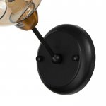 Бра 662486/1 E14 40Вт черный-бронза 24х14х23 см