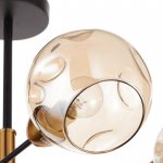 Люстра 662487/6 E14 40Вт черный-бронза 65х65х38 см