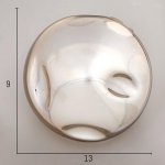 Люстра 662487/6 E14 40Вт черный-бронза 65х65х38 см