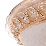 Светильник с ПДУ 670004N LED 80Вт 3 режима 3000-6000К диммер золото 50х50х11 см