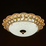 Светильник 670007N LED 26Вт 3 режима 3000-6000К золото 30х30х10 см