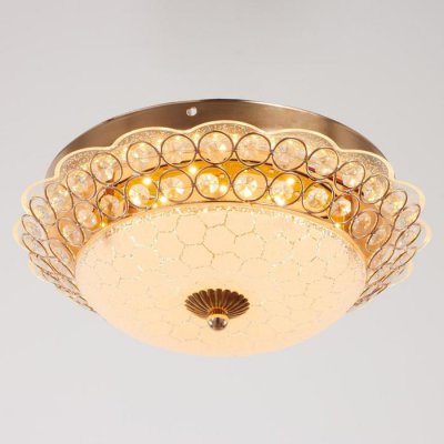 Светильник 670007N LED 26Вт 3 режима 3000-6000К золото 30х30х10 см