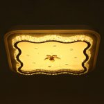 Светильник 670009N LED 80Вт 3 режима 3000-6000К диммер белый 50х50х10 см