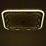 Светильник 670009N LED 80Вт 3 режима 3000-6000К диммер белый 50х50х10 см