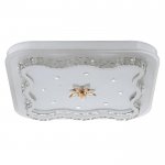 Светильник 670009N LED 80Вт 3 режима 3000-6000К диммер белый 50х50х10 см