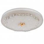 Светильник 670011N LED 80Вт 3 режима 3000-6000К диммер белый 50х50х9 см