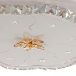 Светильник 670011N LED 80Вт 3 режима 3000-6000К диммер белый 50х50х9 см