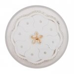 Светильник 670011N LED 80Вт 3 режима 3000-6000К диммер белый 50х50х9 см