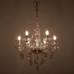 Люстра 670015/6 E14 40Вт золото 50х50х90 см