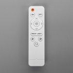 Светильник с ПДУ 670019N LED 72Вт 3 режима 3000-6000К диммер белый-бордовый 50х50х8 см