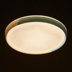 Светильник с ПДУ 670020N LED 72Вт 3 режима 3000-6000К диммер белый-синий 50х50х8 см