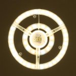 Лампа модуль светодиодный 48Вт 3 режима 3000-6000К белый 27х27х2 см