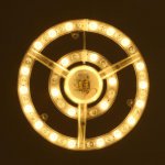 Лампа модуль светодиодный 48Вт 3 режима 3000-6000К белый 27х27х2 см