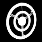 Лампа модуль светодиодный 72Вт 3 режима 3000-6000К белый 32х32х2 см